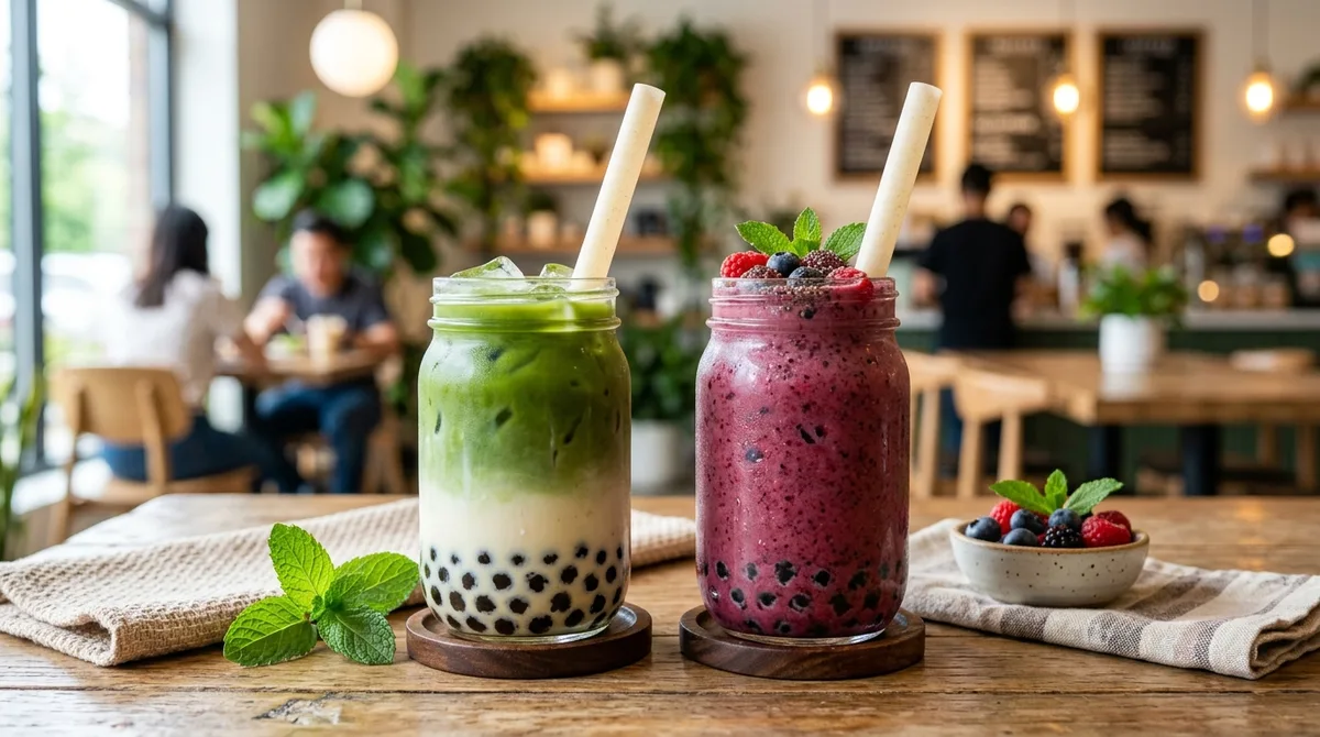 RootWave 13MM jumbo boba edible rice straw piercing bubble tea cup